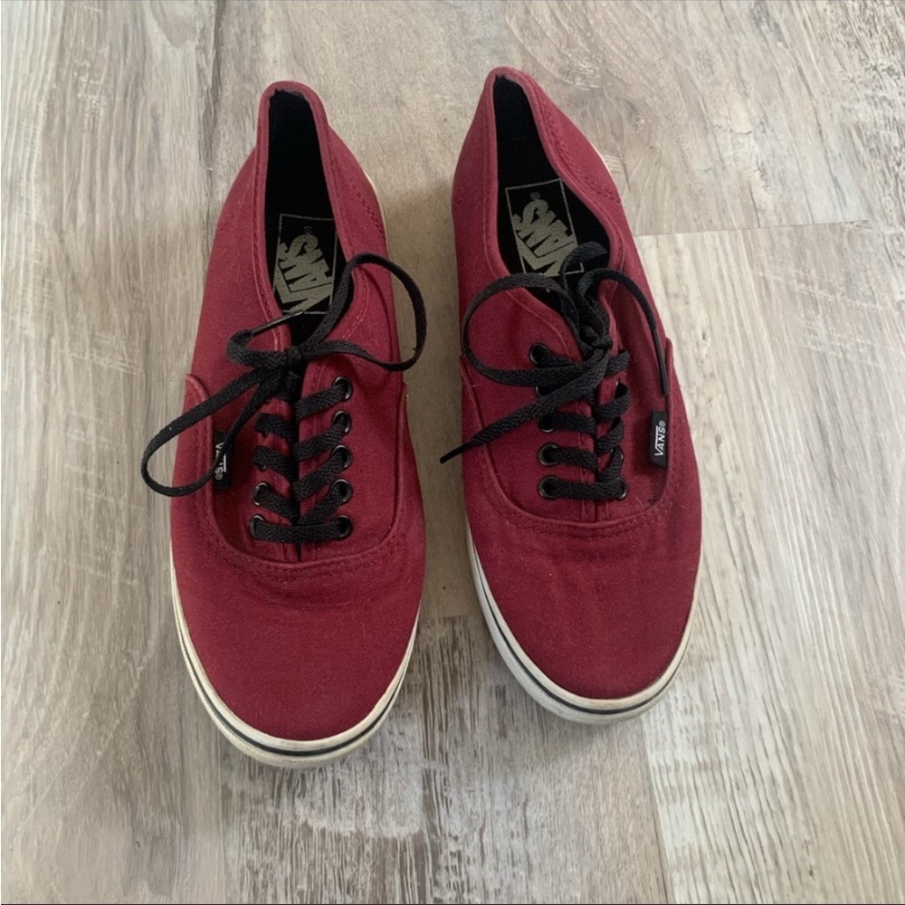Maroon Skater Vans